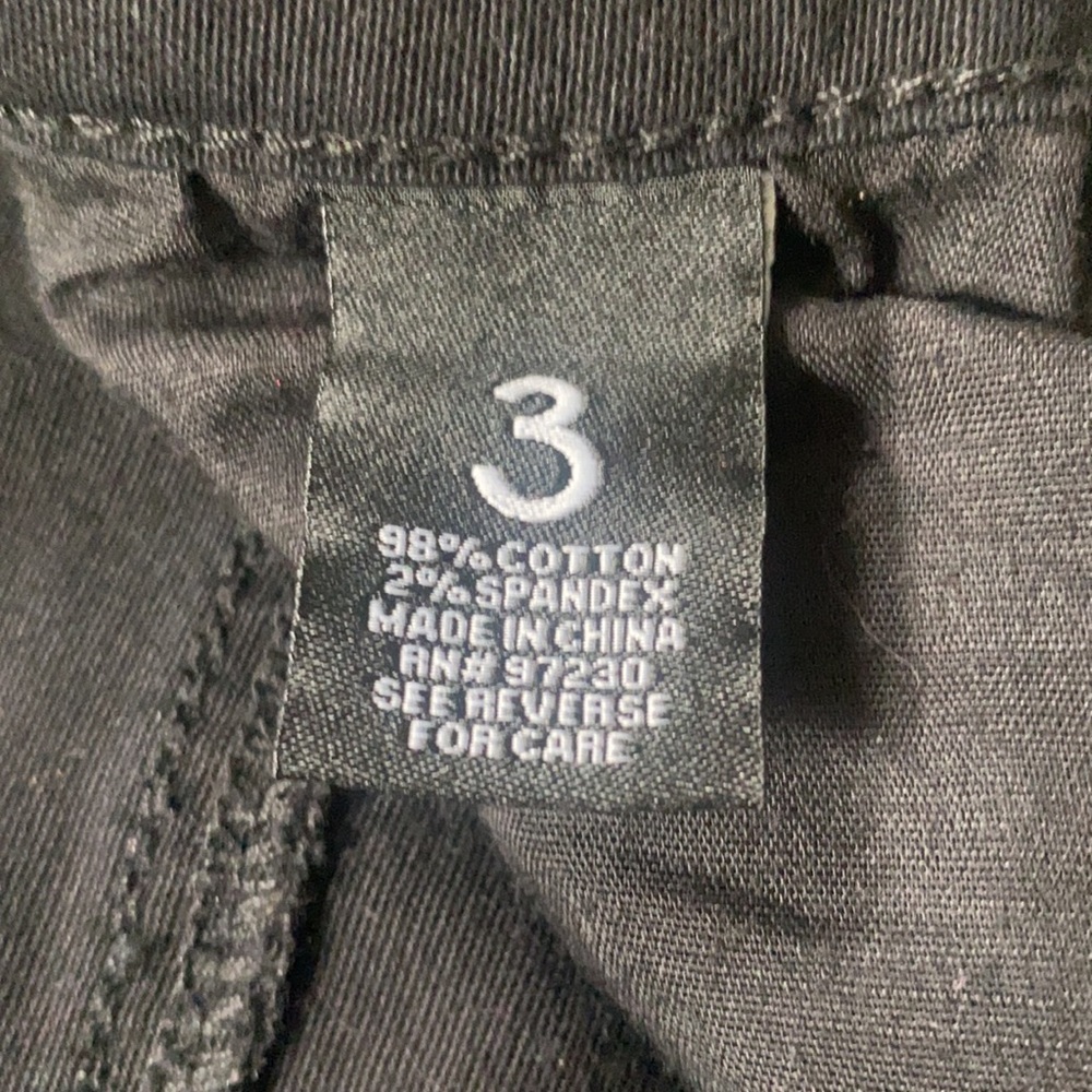 Almost Famous Black Denim Button Down Mini Skirt - Picture 7 of 8